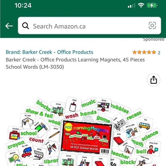 PSC Learning Magnets - Visual schedule - Picture 3 of 4